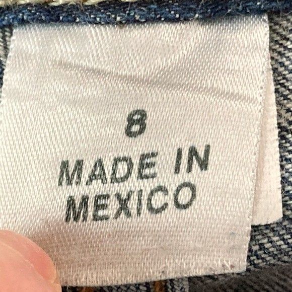 Eddie Bauer Jeans Women’s 8 Blue Denim Curvy Straight Leg Casual Classic - Picture 7 of 12